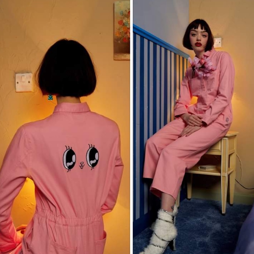 Lazy oaf estherlovesyou BUNNY BOILERSUIT UK Sz 10